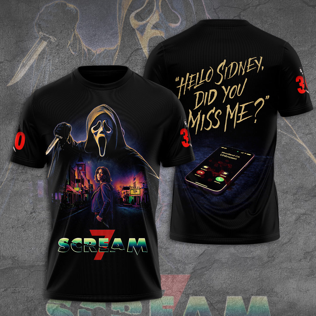 Scream 30th Anniversary 3D Apparel – GNE5309