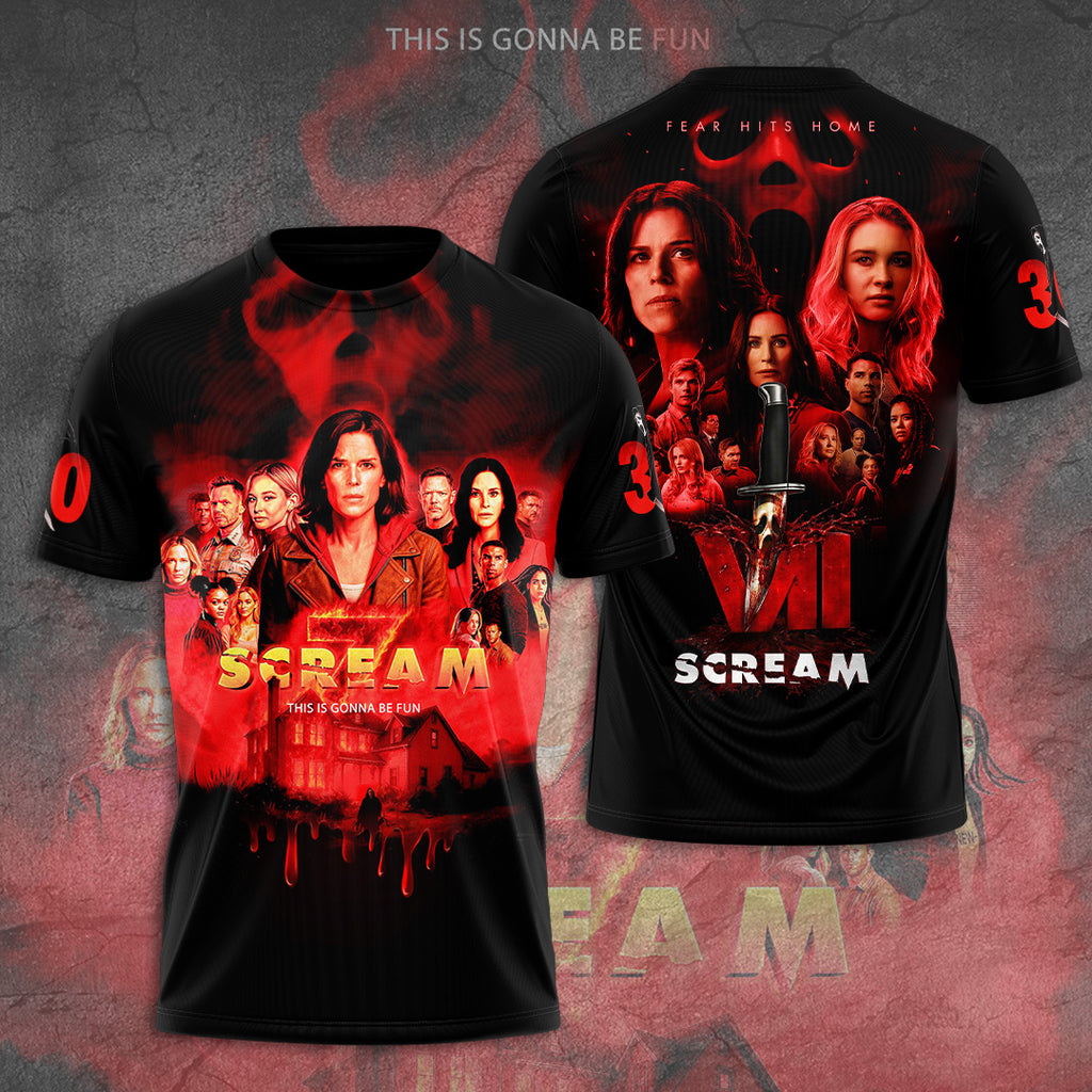 Scream 30th Anniversary 3D Apparel – GNE5154
