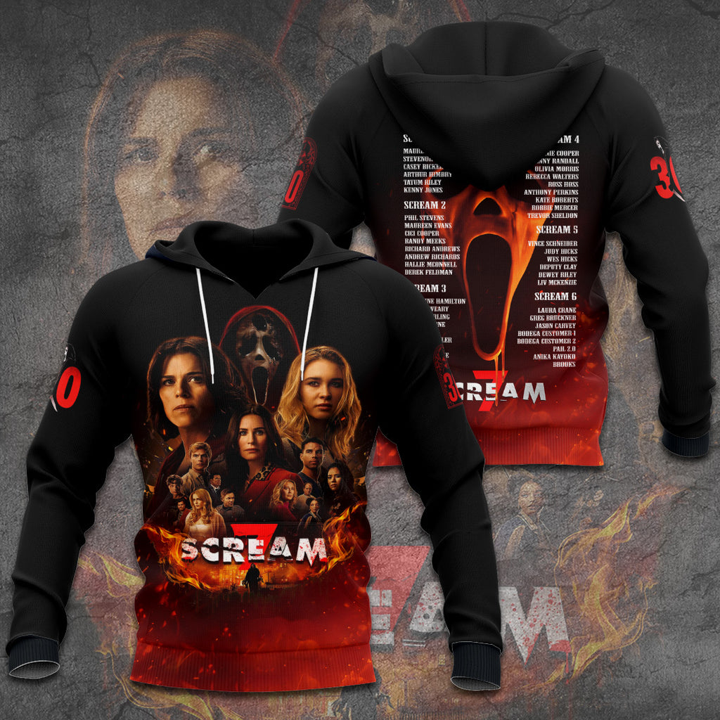 Scream 30th Anniversary 3D Apparel – GNE5459