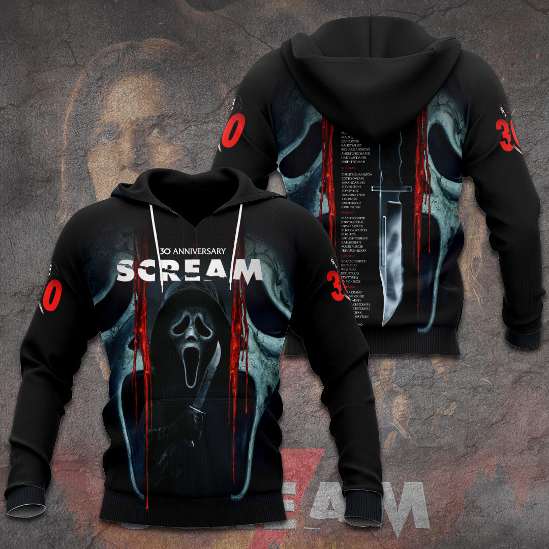 Scream 30th Anniversary 3D Apparel – GNE5461