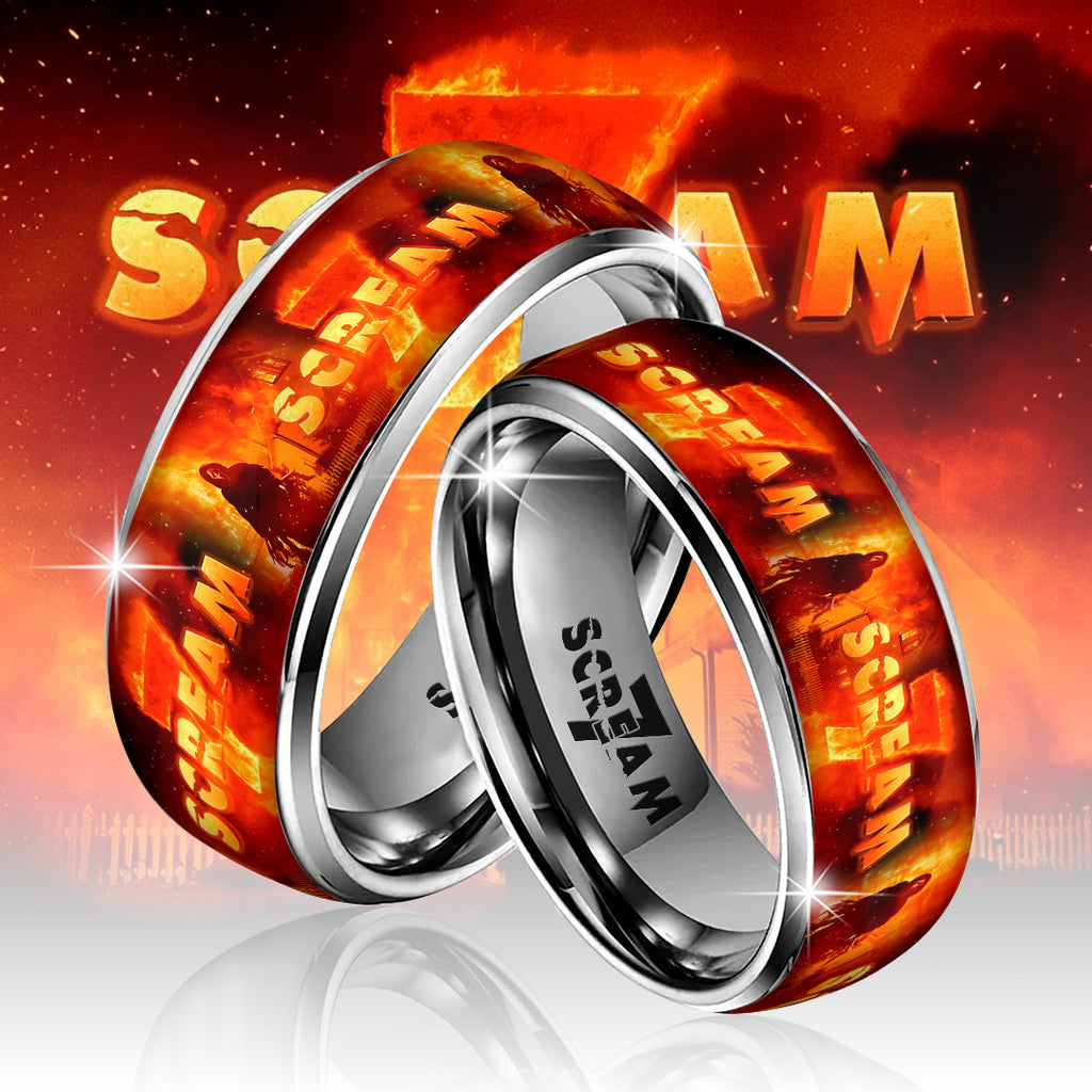 Scream 30th Anniversary Custom Alloy Ring – GNE5192