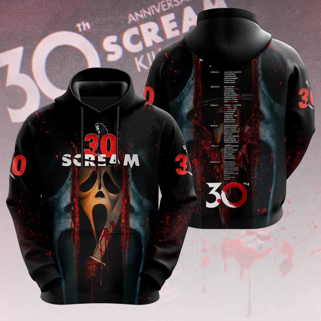 Scream 30th Anniversary 3D Apparel – GNE5242