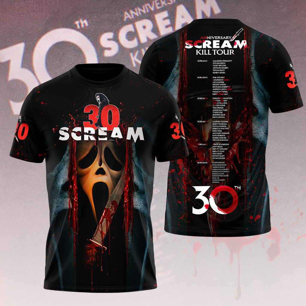 Scream 30th Anniversary 3D Apparel – GNE5242