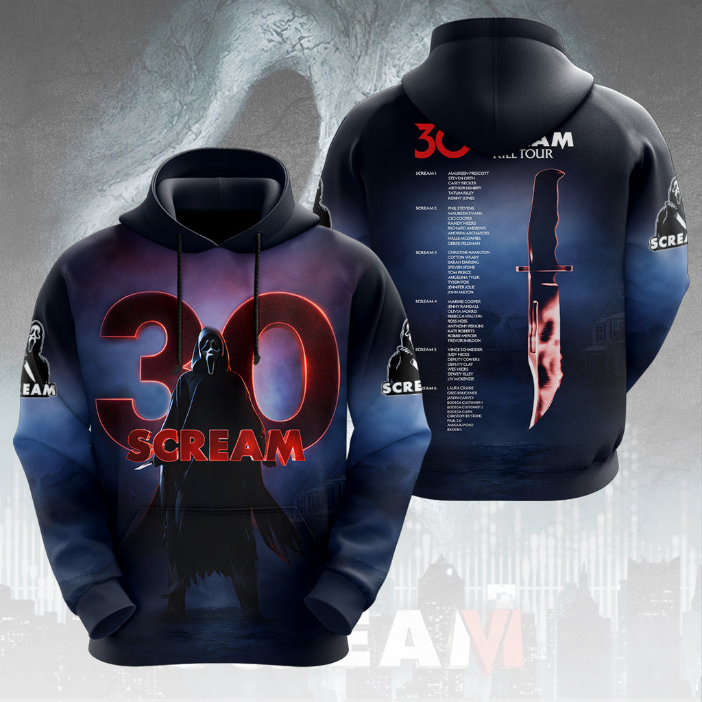 Scream 30th Anniversary 3D Apparel – HOATT16379
