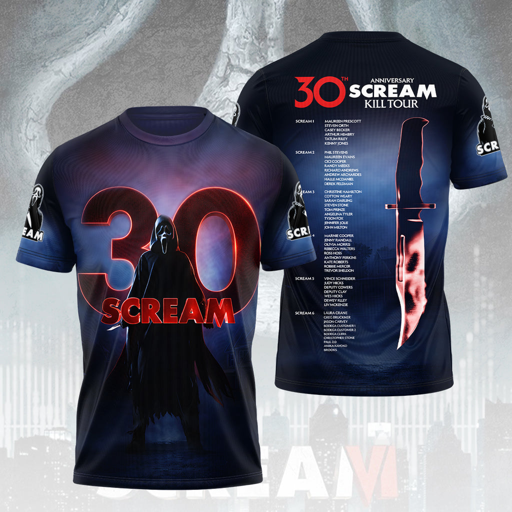Scream 30th Anniversary 3D Apparel – HOATT16379