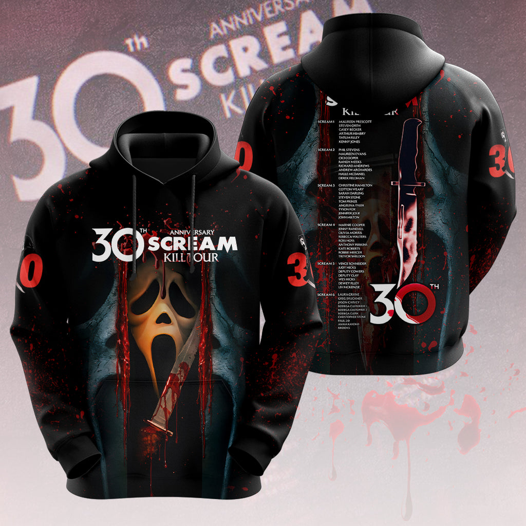 Scream 30th Anniversary 3D Apparel – HOATT16466