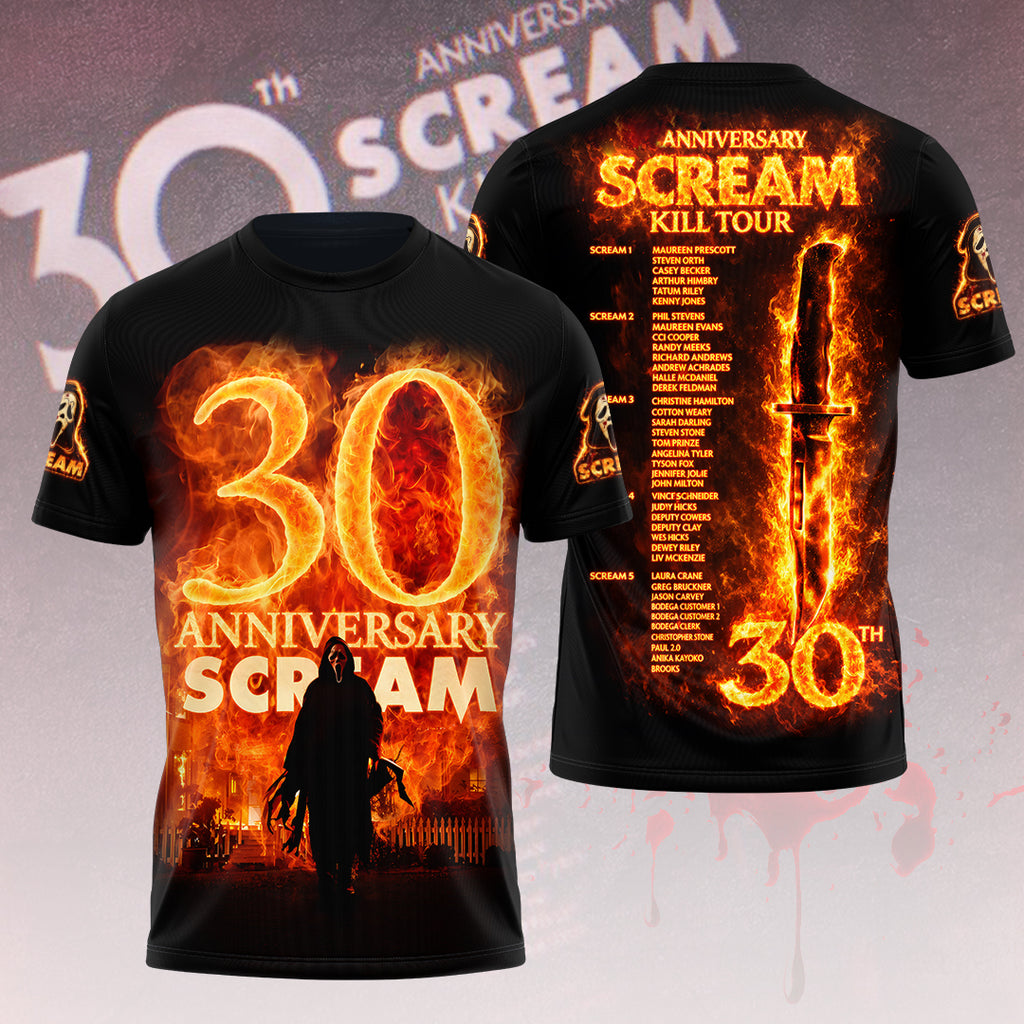 Scream 30th Anniversary 3D Apparel – HOATT16431