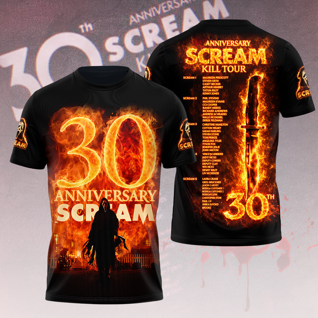 Scream 30th Anniversary 3D Apparel – HOATT16431