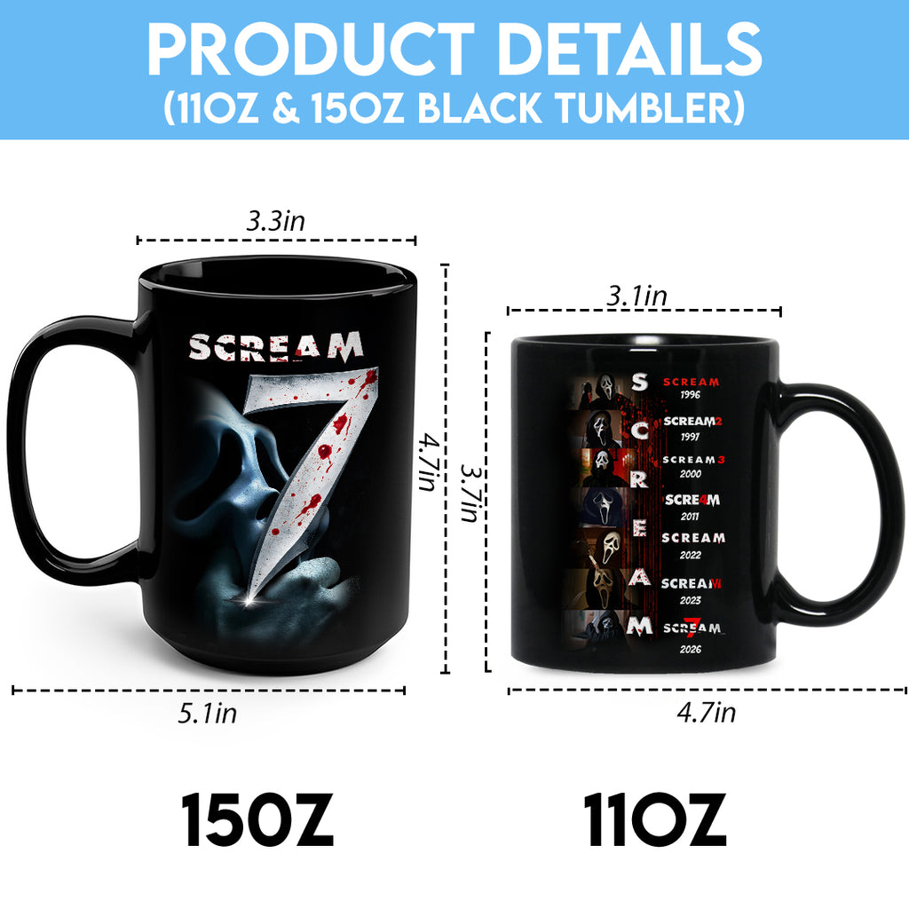 Scream Ceramic Mug – HOATT16235