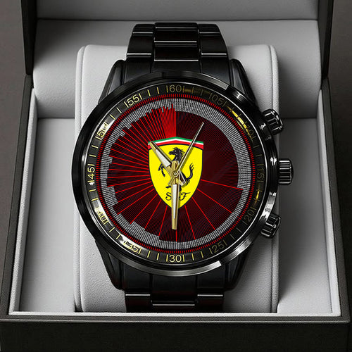 Scuderia Ferrari Black Stainless Steel Watch – TANTN24131