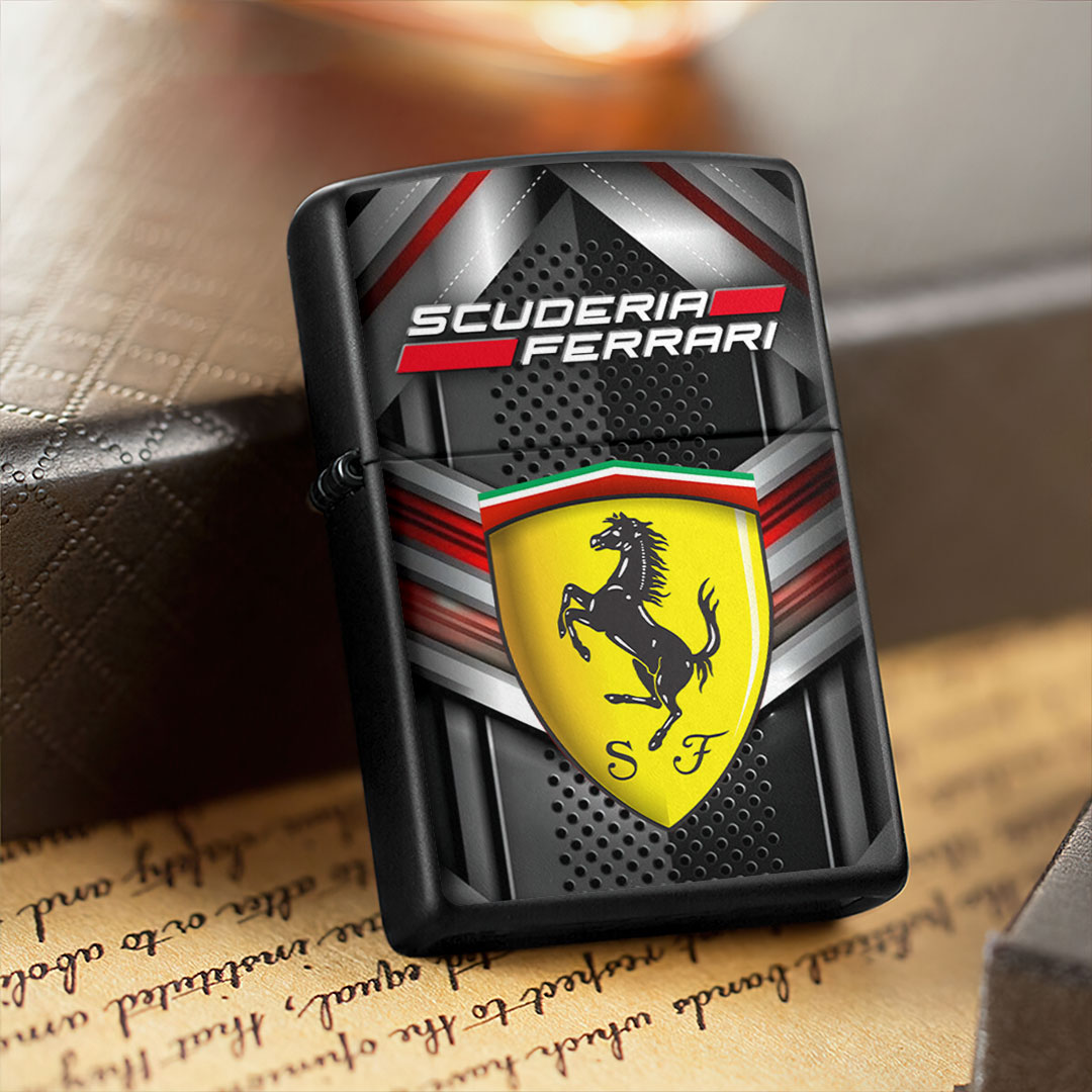 Scuderia Ferrari Zippo Lighter Case (No Insert) – HOATT13345
