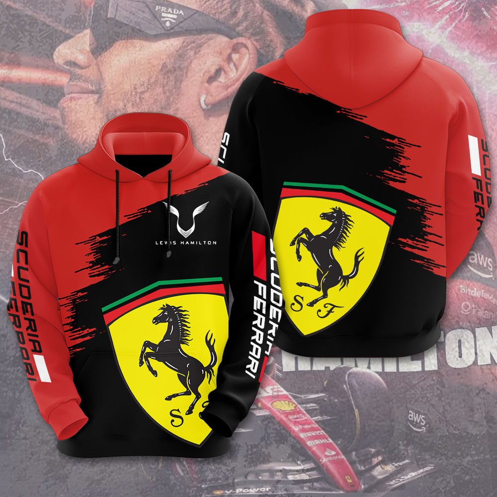 Lewis Hamilton x Scuderia Ferrari 3D Apparel – MAITM 9417