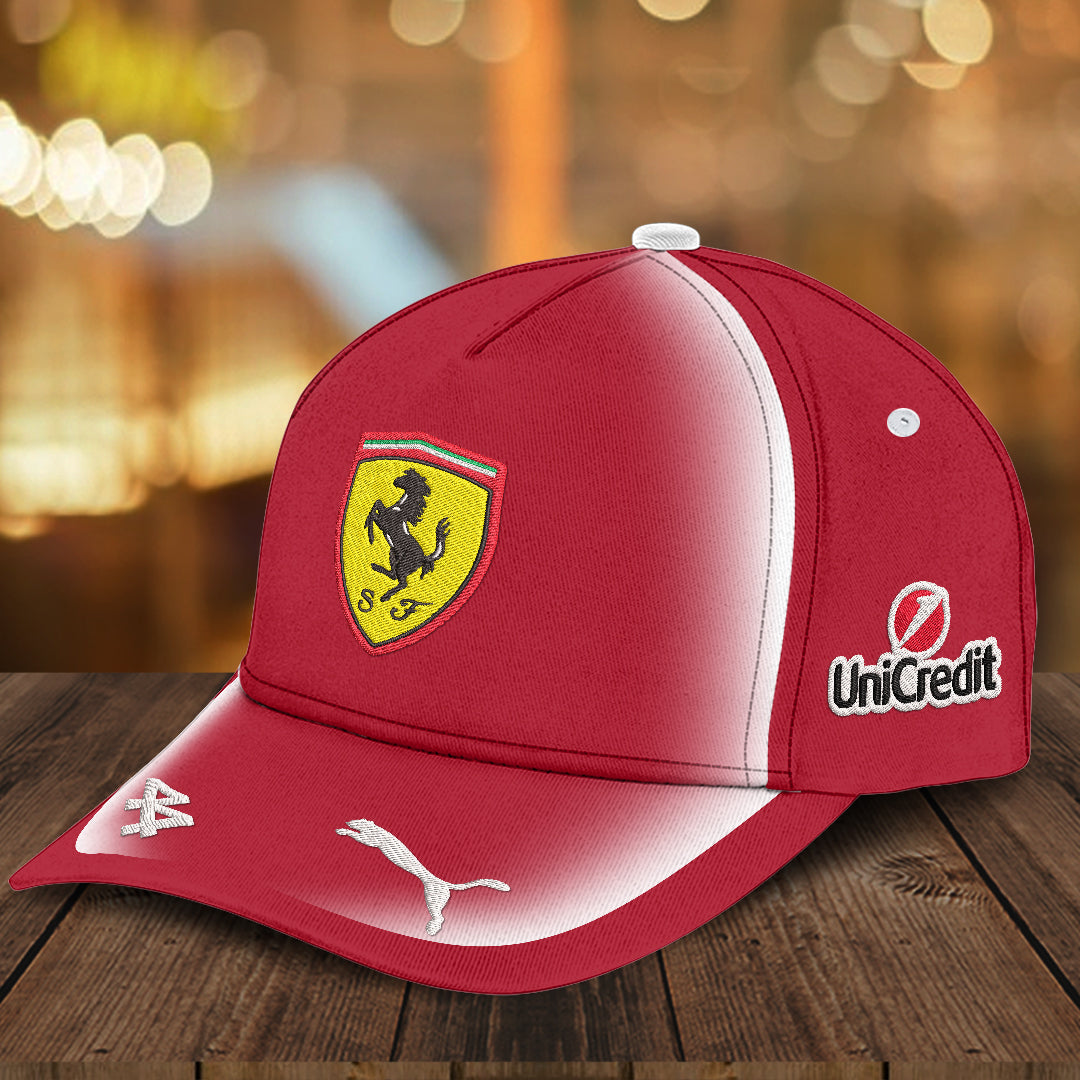 Scuderia Ferrari x Lewis Hamilton 3D Embroidered Cap – HOATT16146