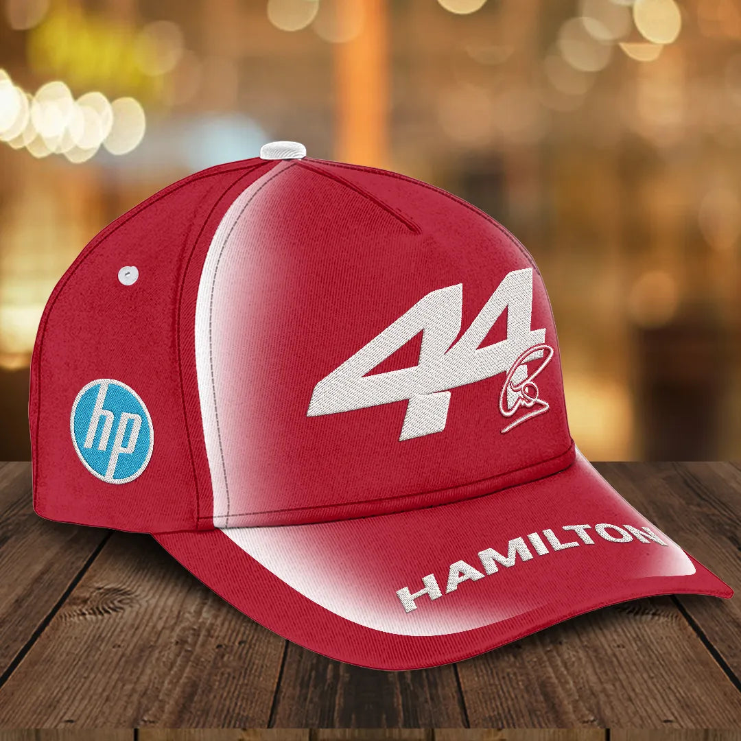 Scuderia Ferrari x Lewis Hamilton 3D Embroidered Cap – HOATT16154