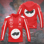Scuderia Ferrari x Lewis Hamilton 3D Apparel – TANTN 9933