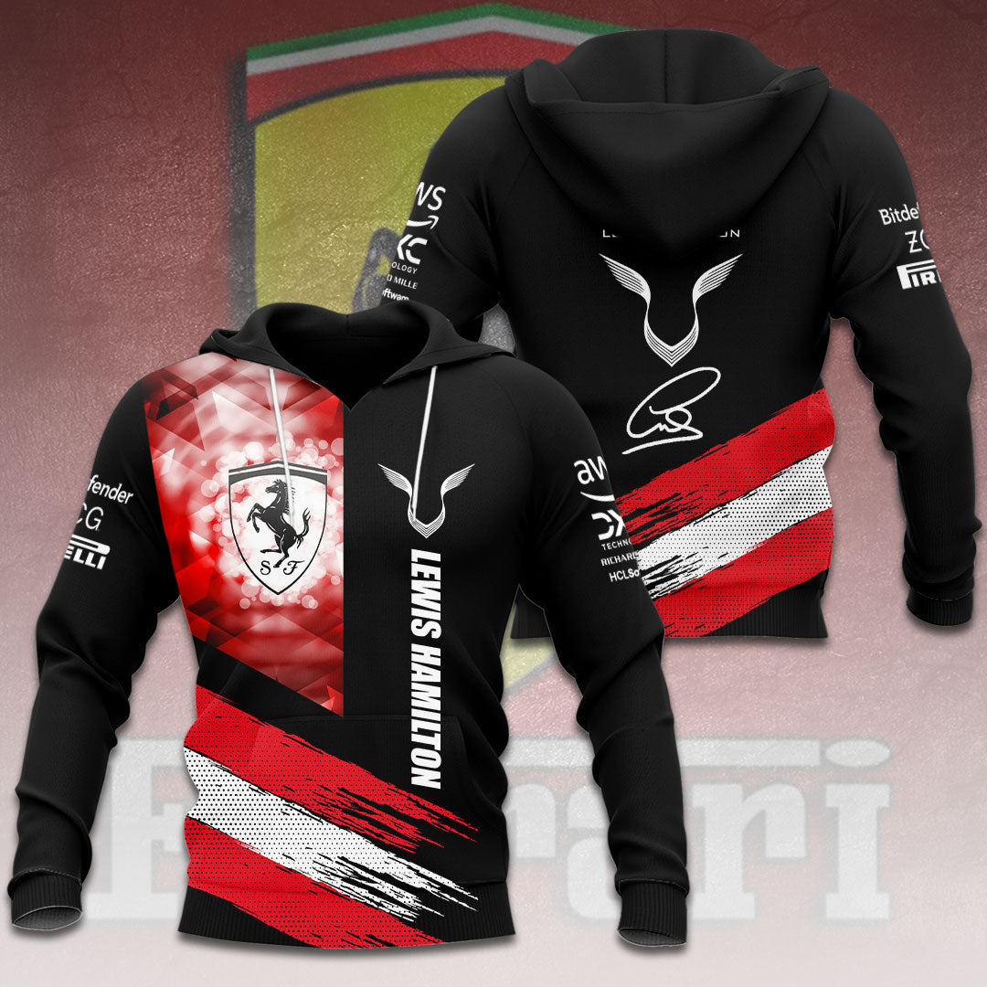 Lewis Hamilton x Scuderia Ferrari 3D Apparel – HOATT 7924