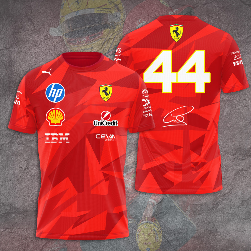Scuderia Ferrari Las Vegas x Lewis Hamilton 3D Apparel – TANTN18784