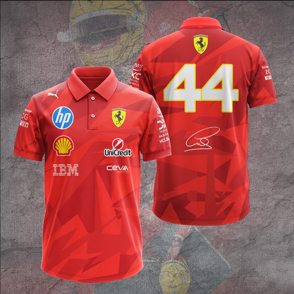 Scuderia Ferrari Las Vegas x Lewis Hamilton 3D Apparel – TANTN18784