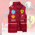Scuderia Ferrari x Lewis Hamilton 3D Sleeveless Down Jacket – HOATT13435