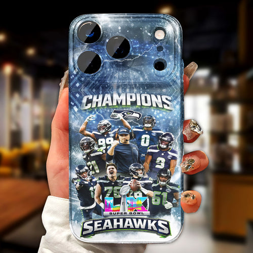 Seattle Seahawks 2025 Super Bowl LX Champions Phone Case – GNE5919