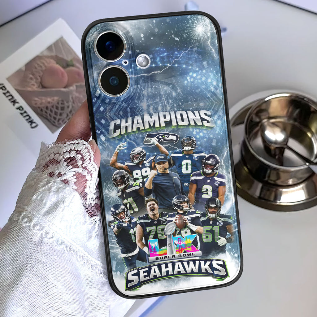 Seattle Seahawks 2025 Super Bowl LX Champions Phone Case – GNE5919