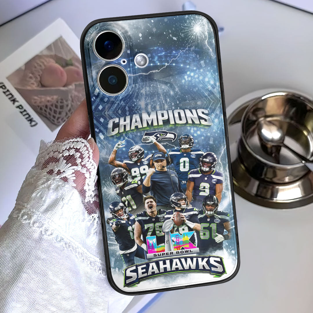 Seattle Seahawks 2025 Super Bowl LX Champions Phone Case – GNE5919