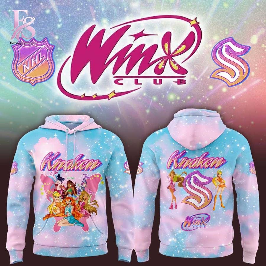 Seattle Kraken Winx Club Hoodie