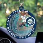 Seattle Mariners Custom shape 2-sided Acrylic Car Ornament – HOATT13056