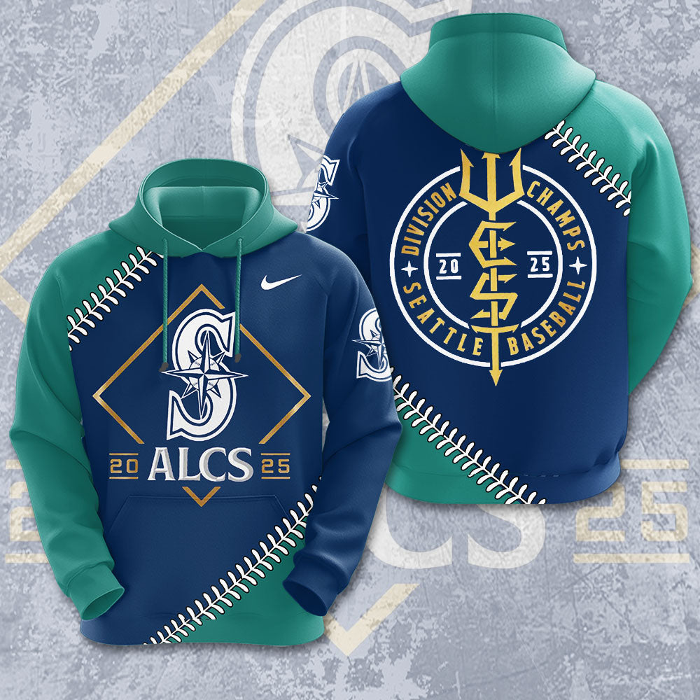 Seattle Mariners ALCS 2025 3D Apparel – MAITM13375