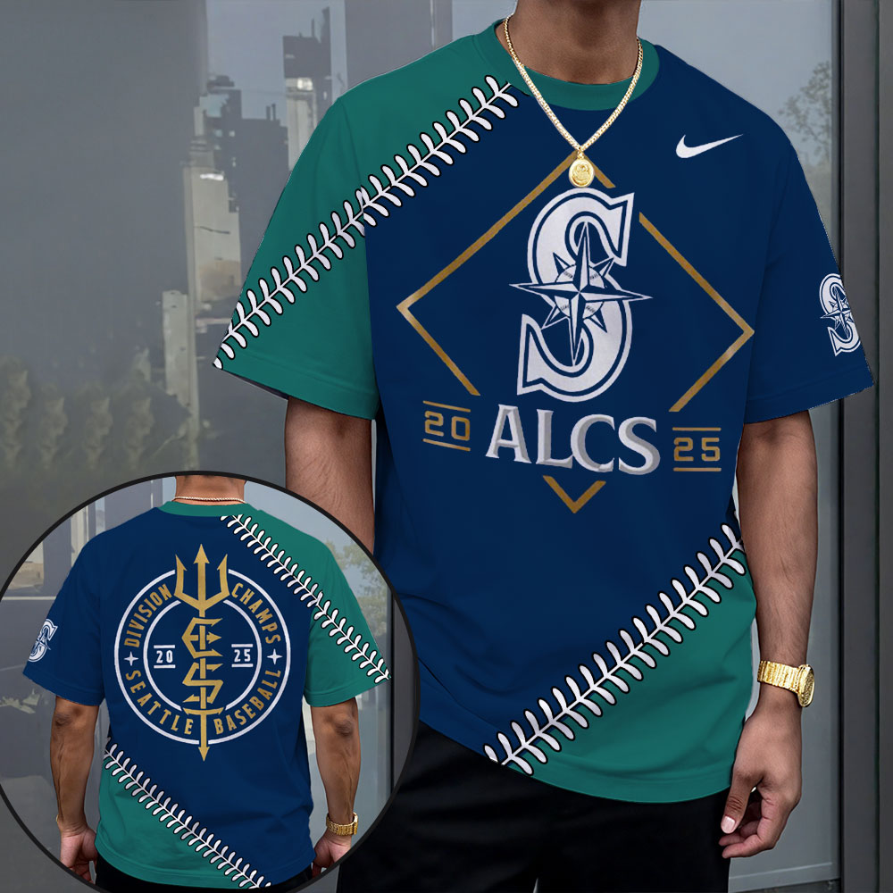 Seattle Mariners ALCS 2025 3D Apparel – MAITM13375