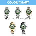 Seattle Seahawks 2025 NFC Champions Alloy Luxury Quartz Watch – MAITM14617