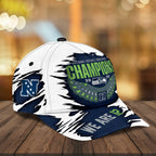 Seattle Seahawks 2025 NFC Champions Classic Cap – MAITM14608