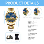 Seattle Seahawks 2025 Super Bowl LX Champions Alloy Luxury Quartz Watch – TMTHU3895