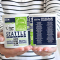 Seattle Seahawks 2025 Super Bowl LX Champions Ceramic Mug – TANTN20984