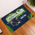 Seattle Seahawks 2025 Super Bowl LX Champions Custom Doormat – TANTN21063