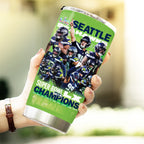 Seattle Seahawks 2025 Super Bowl LX Champions Tumbler Cup – TMTHU3914