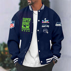 Seattle Seahawks 2025 Super Bowl LX Champions Varsity Jacket – HOATT16448