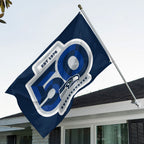 Seattle Seahawks 50th Anniversary 3D Double-side House Flag – MAITM14419