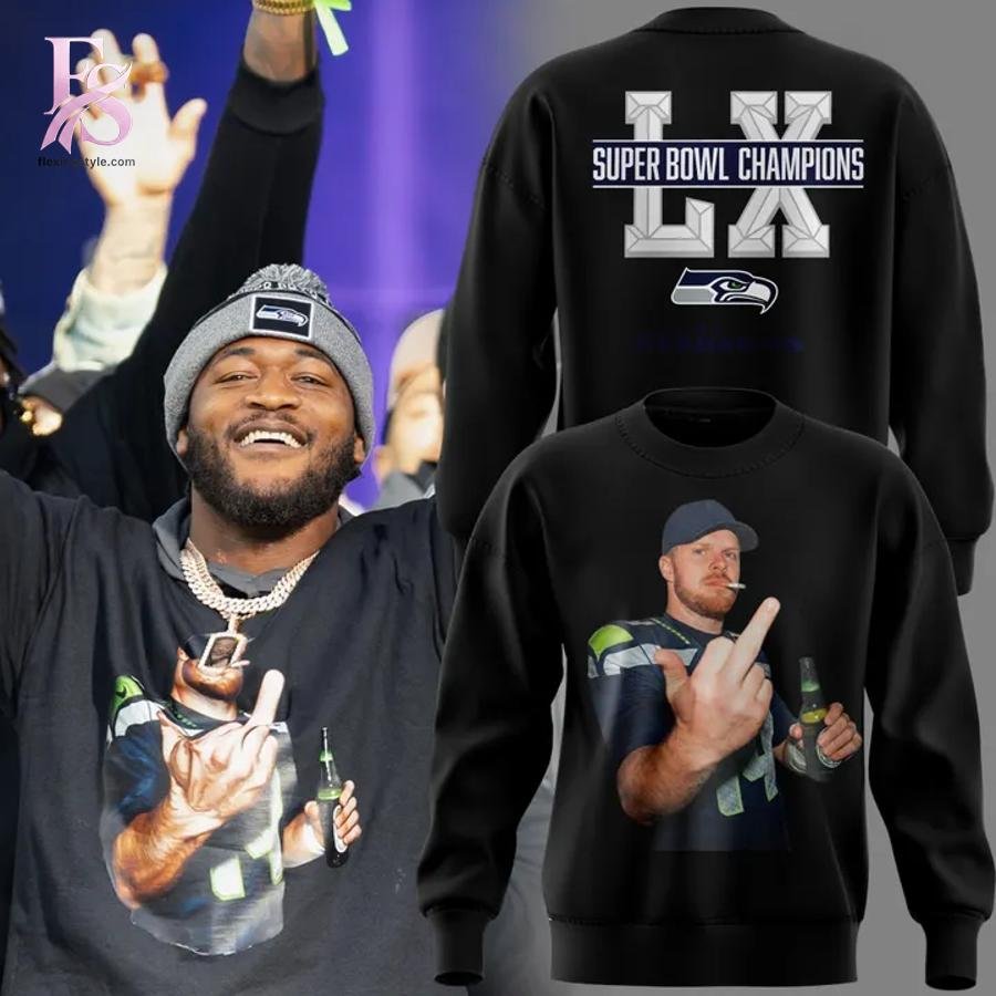 Seattle Seahawks Sam Darnold Middle Finger Shirt