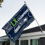 Seattle Seahawks Super Bowl LX Champions 3D Double-side House Flag – MAITM14765