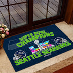 Seattle Seahawks Super Bowl LX Champions Custom Doormat – MAITM14955