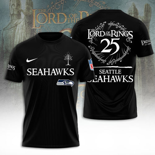 Seattle Seahawks x The Lord of The Rings 25 Years 3D Apparel – TANTN19581