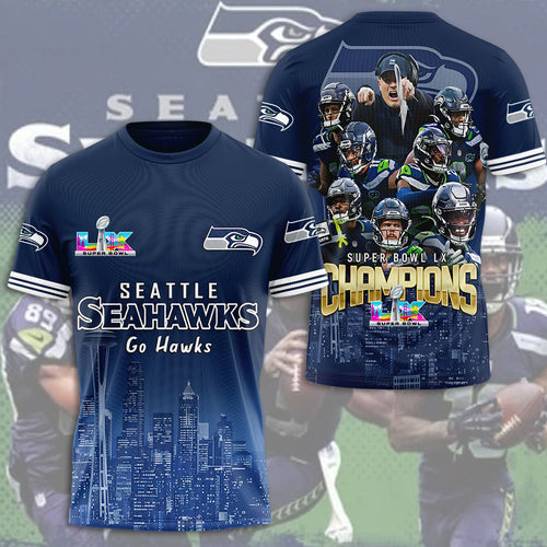 Seattle Seahawks 3D Apparel – TMTHU3715