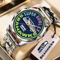 Seattle Seahawks Alloy Luxury Quartz Watch – TMTHU3470