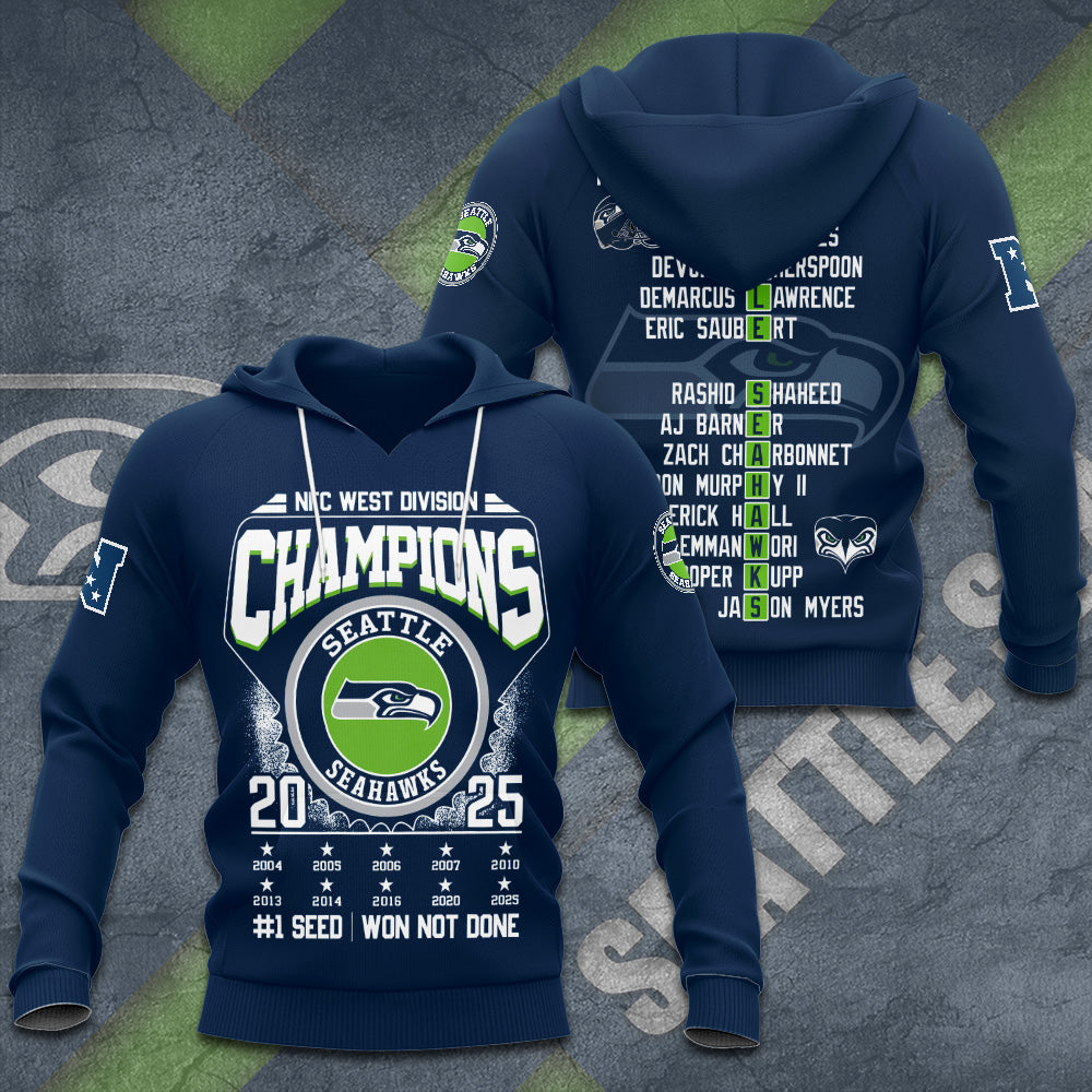 Seattle Seahawks 3D Apparel – TANTN19921