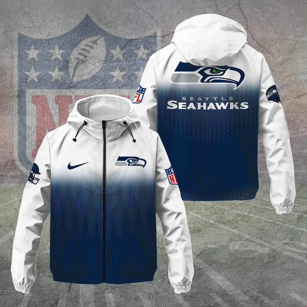 Seattle Seahawks 3D Windbreaker Jacket – TANTN15759