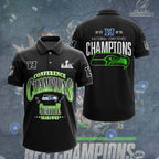 Seattle Seahawks 2025 NFC Champions 3D Apparel – TANTN20728