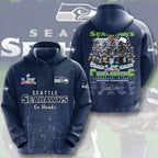 Seattle Seahawks 2025 Super Bowl LX Champions 3D Apparel – TMTHU4041