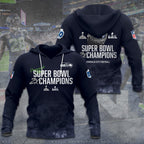 Seattle Seahawks 2025 Super Bowl LX Champions 3D Apparel – GNE5031