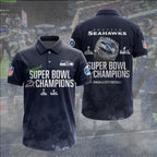 Seattle Seahawks 2025 Super Bowl LX Champions 3D Apparel – GNE5031